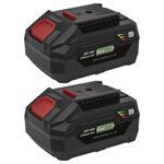 Sealey BK04 Power Tool Battery Pack 20V 4Ah Kit for SV20 Series