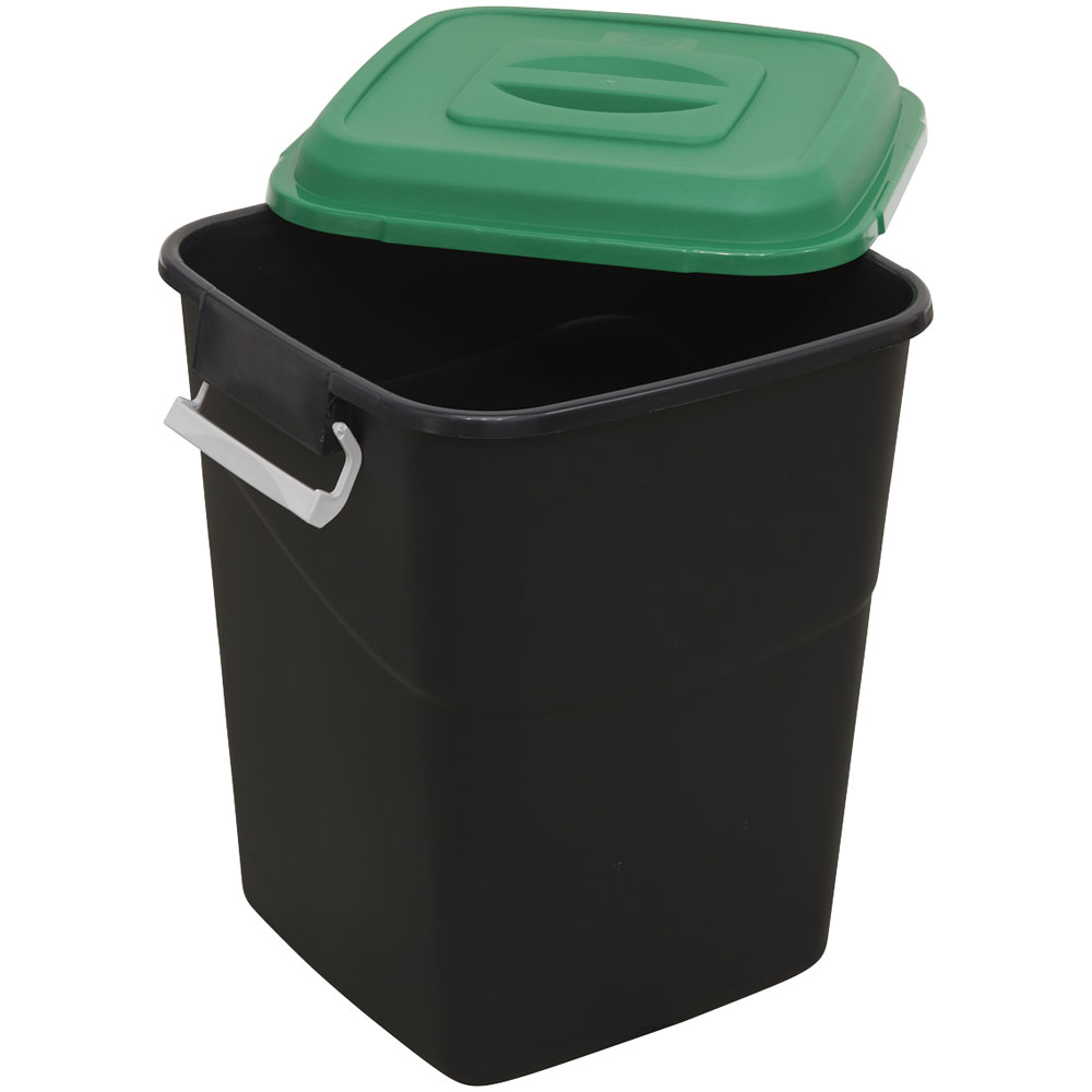 Sealey BM50G Refuse/Storage Bin 50L Green Rapid Online