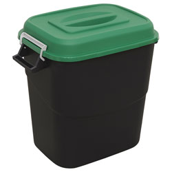 Sealey BM75G Refuse/Storage Bin 75L - Green