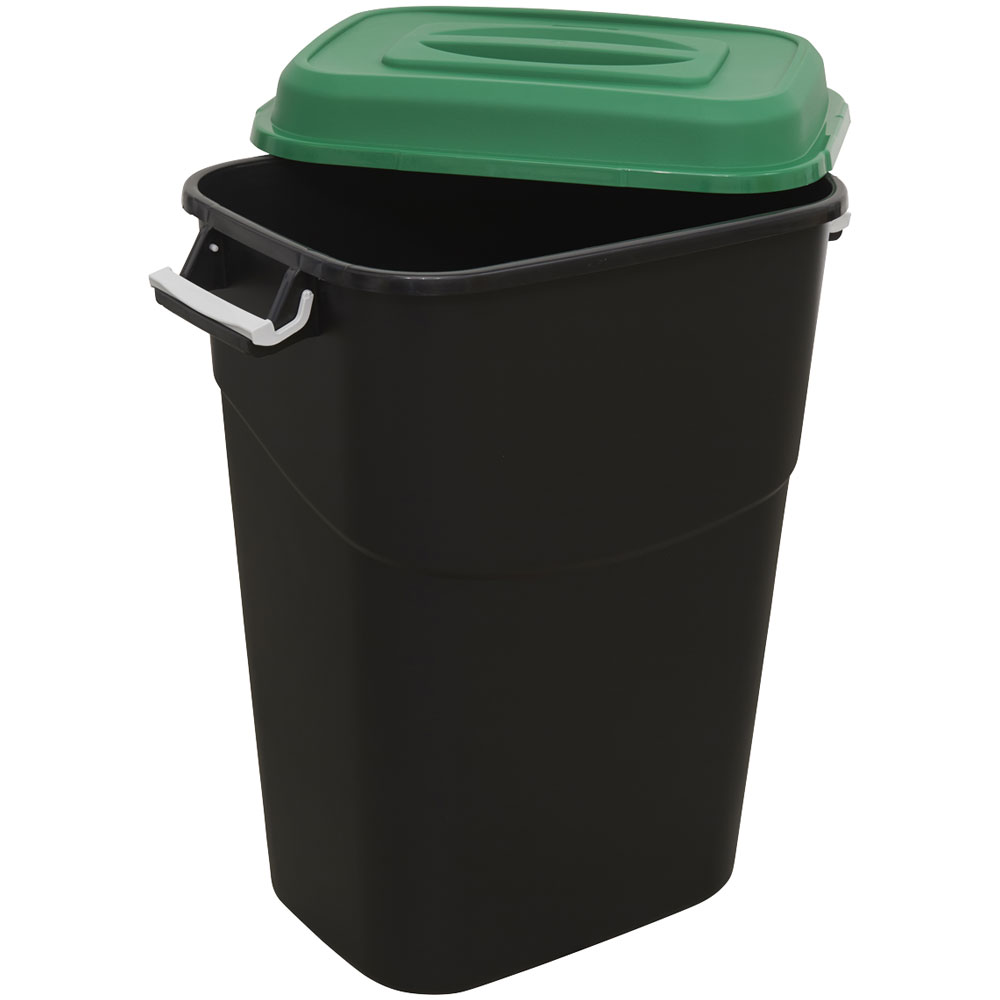 Sealey BM95G Refuse/Storage Bin 95L Green Rapid Online