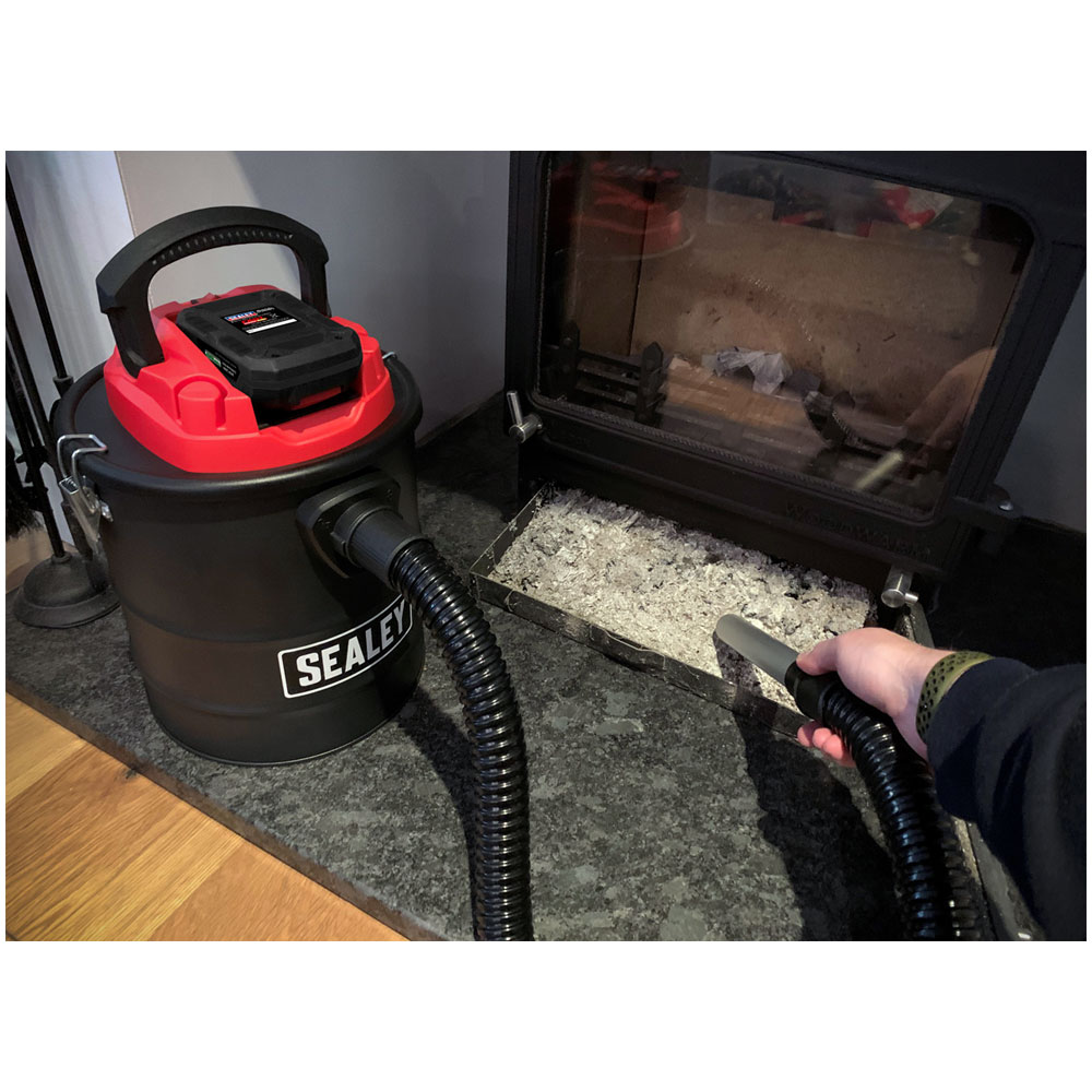 Sealey CP20VAV Handheld Ash Vacuum Cleaner 20V SV20 Series 15L Rapid