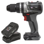 Sealey CP20VDDXKIT1 Brushless Hammer Drill/Driver Kit Ø13mm 20V 2Ah SV20 Series