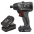 Sealey CP20VIDXKIT1 Brushless Impact Driver Kit 1/4 Hex 20V 2Ah SV20 Series