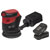 Sealey CP20VOSKIT1 Cordless Orbital Palm Sander Kit Ø125mm 20V 2Ah SV20 Series