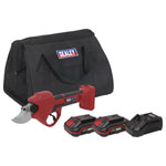 Sealey CP20VPSKIT Cordless Pruning Shears Kit 20V SV20 Series - 2 Batteries