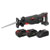 Sealey CP20VRSXKIT Brushless Reciprocating Saw 20V SV20 Series Kit - 2 Batteries