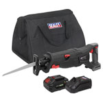Sealey CP20VRSXKIT1 Brushless Reciprocating Saw 20V 4Ah SV20 Series Kit