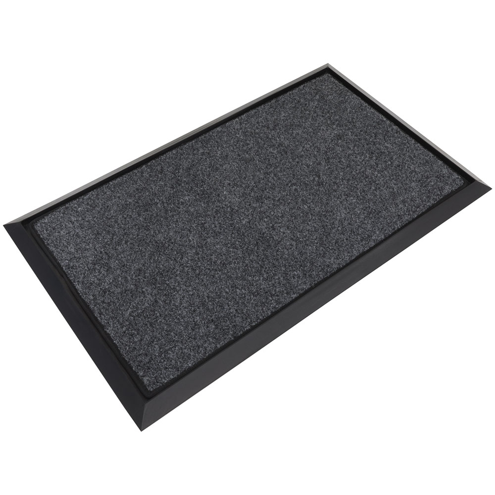 Sealey DRM01 Rubber Disinfection Mat With Removable Polyester Carpet