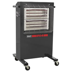 Sealey IR14 Infrared Cabinet Heater 1.4/2.8kW 230V