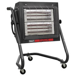 Sealey IR15 Infrared Halogen Heater 1.4/2.8kW 230V