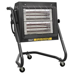 Sealey IR15110V Infrared Heater 1.2/2.4kW 110V