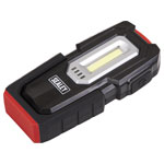 Sealey LEDWC03 Inspection Light 3W COB & 1W SMD LED - Wireless Rechargeable