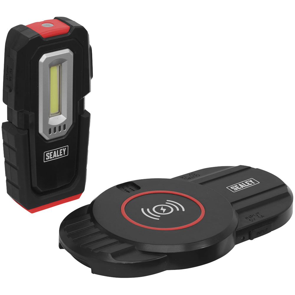 Sealey Inspection Light 3W & 1W COB LED & Wireless Charging Base