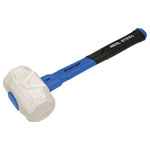 Sealey RMG24 Rubber Mallet with Fibreglass Shaft 24oz