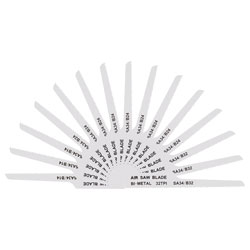 Sealey SA34MIX Air Saw Blades Mixed - Pack of 15