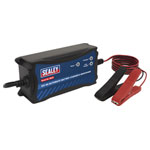Sealey SBC4 Battery Charger & Maintainer 12V 4A Automatic