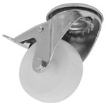 Sealey SCW480SBLEM Heavy-Duty Nylon Castor Wheel Bolt Hole -TL Ø80mm