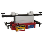 Sealey SJBEX200A Air Jacking Beam 2tonne - Arm Extenders & Flat Roller Supports