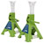 Sealey VS2003HV Axle Stands (Pair) 3tonne Capacity per Stand Ratchet Type Hi-Vis