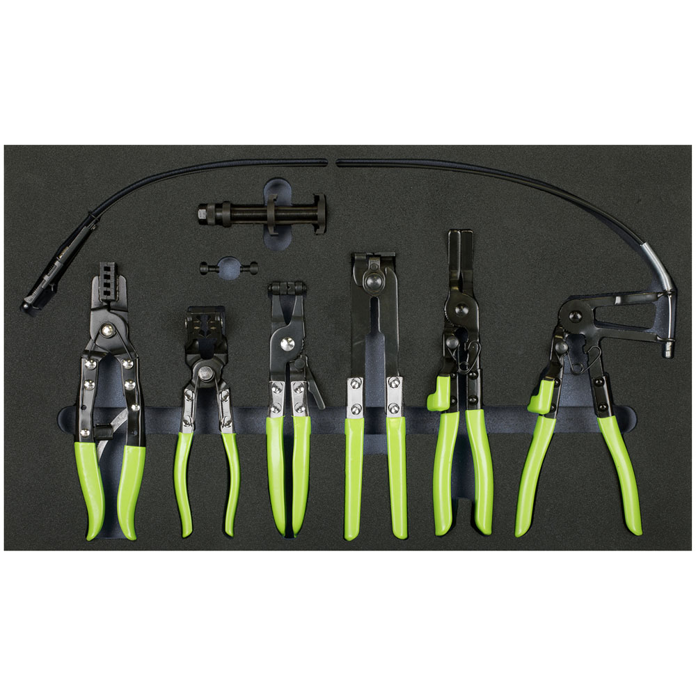 Sealey VS2662 Hose Clip Removal Tool Set 7pc Rapid Online