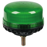 Sealey WB951LEDG Warning Beacon SMD LED 12/24V 12mm Bolt Fixing - Green