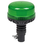 Sealey WB955LEDG Warning Beacon SMD LED 12/24V Flexible Spigot Fixing - Green