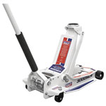 Sealey 3000SER Low Profile Long Reach Trolley Jack with Rocket Lift 3 Tonne