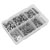 Sealey AB077NW Stainless Steel Nut and Washer Assortment M5-M10 500pc