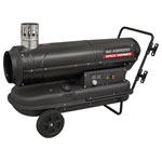Sealey ABI1000 Space Warmer Indirect Kerosene/Diesel Heater 102000Btu/hr Wheels