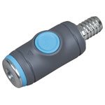 Sealey AC111 PCL Push Button Safety Coupling Tailpiece for 1/2 Hose