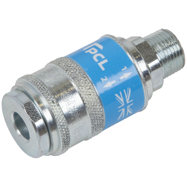Sealey AC93 PCL Safeflow Safety Coupling Body Male 3/8"BSPT