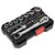 Sealey AK2111 Premier Socket & Colour-Coded Bit Set 1/4Sq Drive 31pc