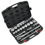 Sealey AK2584 Premier Metric/Imperial Socket Set 3/4Sq Drive 12-point 26pc