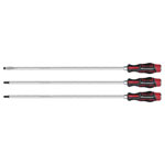 Sealey AK4942 Premier Extra-Long Hammer-Thru Screwdriver Set 450mm 3pc