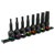 Sealey AK56001 Premier Hex Impact Socket Bit Set 1/2Sq Drive 8pc