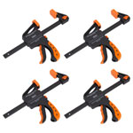 Sealey AK61014 Ratchet Bar Clamp Set 150mm 4pc