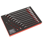 Sealey AK63265 Premier Combination Spanner Set 12pc