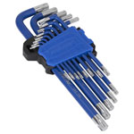 Sealey AK71650 Premier Long Anti-Slip TRX-Star* Key Set 13pc