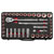 Sealey AK7925 Premier Platinum Metric/Imperial Socket Set 1/2Sq Drive 40pc