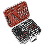 Sealey AK7982 Premier Socket Set 1/4, 3/8 & 1/2Sq Drive 216pc