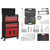 Sealey AP22RCOMBO American PRO Topchest & Rollcab Combi 170pc Tool Kit Red/Black