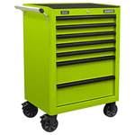 Sealey AP26479THV Superline PRO Rollcab 7 Drawer - Green/Black