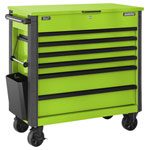 Sealey AP366HV Tool Trolley 6 Drawer - Green