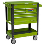 Sealey AP890MHV Superline PRO HD Mobile Tool/Parts Trolley + 5 Drawers + LockTop