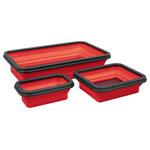 Sealey APCMTS Collapsible Magnetic Parts Tray - Set of 3