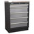 Sealey APMSSTACK17SS Superline PRO Storage System with Stainless Worktop 4.9m