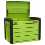 Sealey APPD4G Superline PRO Push-to-Open Topchest 4 Drawer - Green