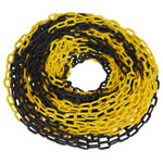 Sealey BYC25M Safety Chain 25m x 6mm - Black/Yellow