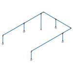 Sealey CASKIT5 Speedfit 36m 5-Drop Air Supply System Kit