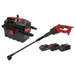 Sealey CP20VCOMBO11 2 x SV20 Series Cordless Car Cleaning Combo Kit 20V 2 Batts